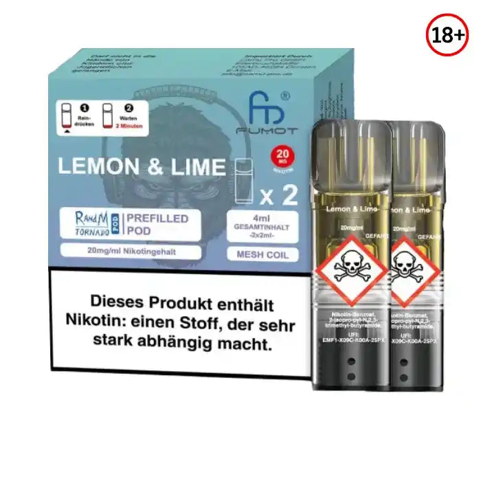 RandM Tornado by Fumot Lemon & Lime Pod Kaufen